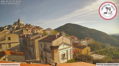 immagine della webcam nei dintorni di Roio del Sangro: webcam Schiavi di Abruzzo