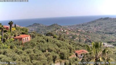 immagine della webcam nei dintorni di San Bartolomeo al Mare: webcam Dolcedo