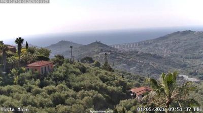 immagine della webcam nei dintorni di Oneglia: webcam Dolcedo
