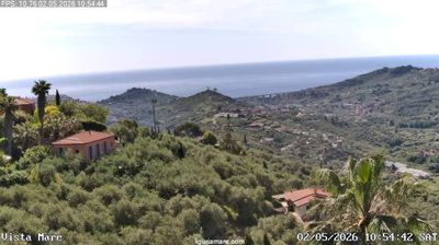 immagine della webcam nei dintorni di Borghetto d'Arroscia: webcam Dolcedo