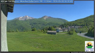 immagine della webcam nei dintorni di Bagnolo in Piano: webcam Trefiumi