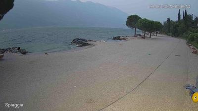 Preview delle webcam di Limone sul Garda: Spiaggia _ Cola