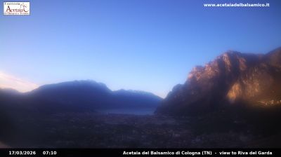 immagine della webcam nei dintorni di Molina di Ledro: webcam Tenno