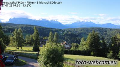 immagine della webcam nei dintorni di Bolzano: webcam Altopiano di Renon