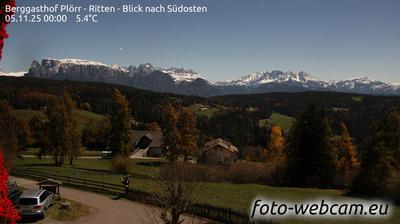 immagine della webcam nei dintorni di Bolzano: webcam Altopiano di Renon