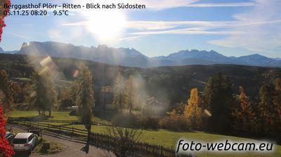 immagine della webcam nei dintorni di Bolzano: webcam Altopiano di Renon