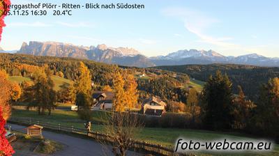 immagine della webcam nei dintorni di Verano: webcam Altopiano di Renon