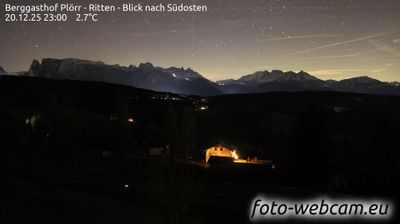 immagine della webcam nei dintorni di Verano: webcam Altopiano di Renon