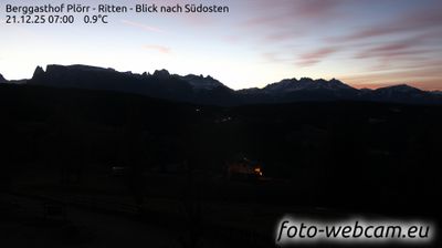 immagine della webcam nei dintorni di Ruffré Mendola: webcam Altopiano di Renon