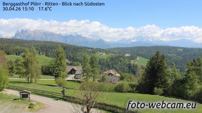 immagine della webcam nei dintorni di Fiè allo Sciliar: webcam Altopiano di Renon