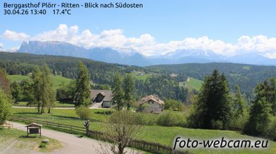 immagine della webcam nei dintorni di San Genesio Atesino: webcam Altopiano di Renon