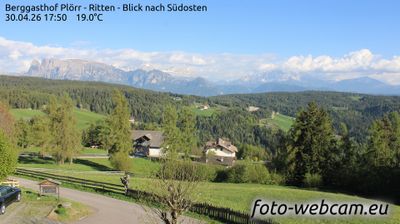 immagine della webcam nei dintorni di Barbiano: webcam Altopiano di Renon