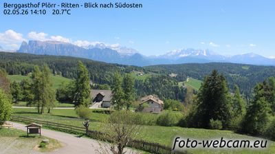 immagine della webcam nei dintorni di Siusi allo Sciliar: webcam Altopiano di Renon