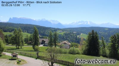 immagine della webcam nei dintorni di Bolzano: webcam Altopiano di Renon