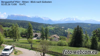 immagine della webcam nei dintorni di Terlano: webcam Altopiano di Renon