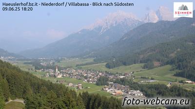 immagine della webcam nei dintorni di Moso: webcam Villabassa