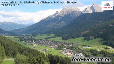 immagine della webcam nei dintorni di San Vigilio di Marebbe: webcam Villabassa