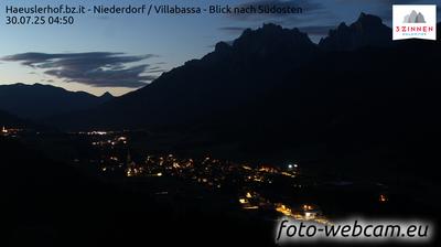 immagine della webcam nei dintorni di Moso: webcam Villabassa