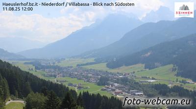 immagine della webcam nei dintorni di San Vigilio di Marebbe: webcam Villabassa
