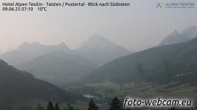 immagine della webcam nei dintorni di Plan de Corones: webcam Monguelfo Tesido