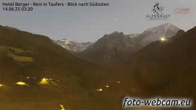 immagine della webcam nei dintorni di Valle Aurina: webcam Riva di Tures