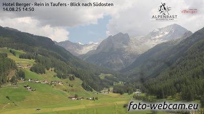 immagine della webcam nei dintorni di Valle Aurina: webcam Riva di Tures