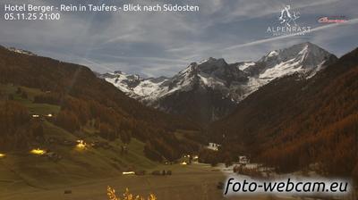 immagine della webcam nei dintorni di Valle Aurina: webcam Riva di Tures