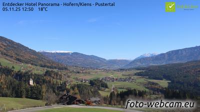 Preview delle webcam di Falzes: Entdecker Hotel Panorama - Hofern/Kiens - Pustertal