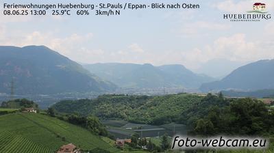immagine della webcam nei dintorni di Cloz: webcam Appiano sulla Strada del Vino