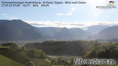 immagine della webcam nei dintorni di Bolzano: webcam Appiano sulla Strada del Vino