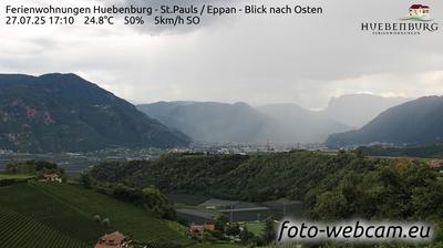 immagine della webcam nei dintorni di Coredo: webcam Appiano sulla Strada del Vino
