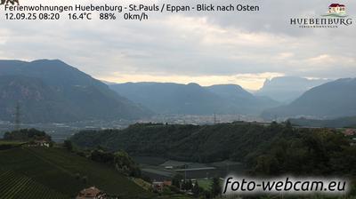 immagine della webcam nei dintorni di Nova Ponente: webcam Appiano sulla Strada del Vino