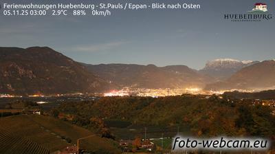 immagine della webcam nei dintorni di Nova Ponente: webcam Appiano sulla Strada del Vino