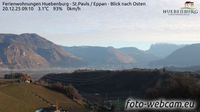 immagine della webcam nei dintorni di Nova Ponente: webcam Appiano sulla Strada del Vino