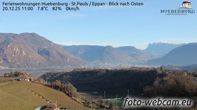 immagine della webcam nei dintorni di Aldino: webcam Appiano sulla Strada del Vino