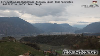 immagine della webcam nei dintorni di Bolzano: webcam Appiano sulla Strada del Vino