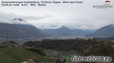 immagine della webcam nei dintorni di Altopiano di Renon: webcam Appiano sulla Strada del Vino