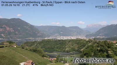 immagine della webcam nei dintorni di Nova Ponente: webcam Appiano sulla Strada del Vino