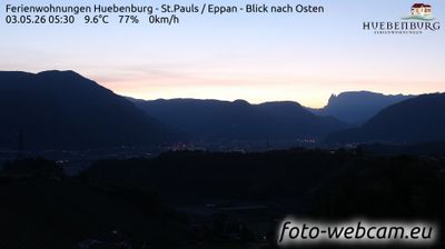 immagine della webcam nei dintorni di Bolzano: webcam Appiano sulla Strada del Vino