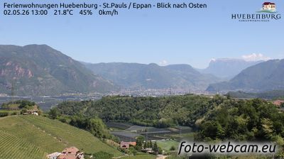 immagine della webcam nei dintorni di Terlano: webcam Appiano sulla Strada del Vino
