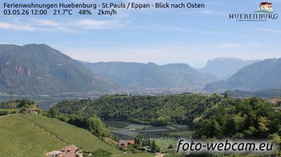 immagine della webcam nei dintorni di Terlano: webcam Appiano sulla Strada del Vino