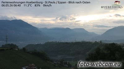 immagine della webcam nei dintorni di Terlano: webcam Appiano sulla Strada del Vino