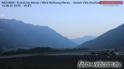immagine della webcam nei dintorni di Martello: webcam Plaus