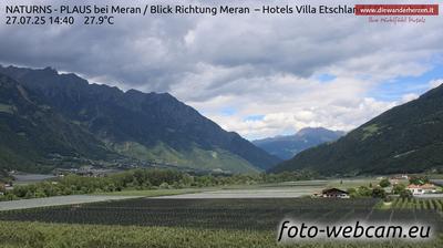 immagine della webcam nei dintorni di Marlengo: webcam Plaus