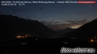 immagine della webcam nei dintorni di Lagundo: webcam Plaus