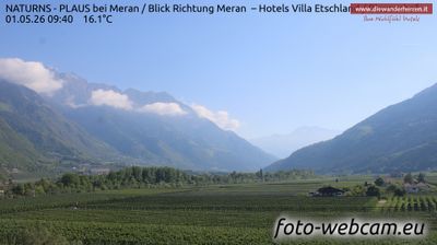immagine della webcam nei dintorni di Avelengo: webcam Plaus