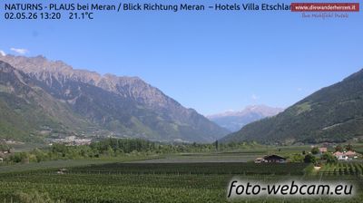 immagine della webcam nei dintorni di Meltina: webcam Plaus