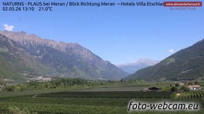 immagine della webcam nei dintorni di Laces: webcam Plaus