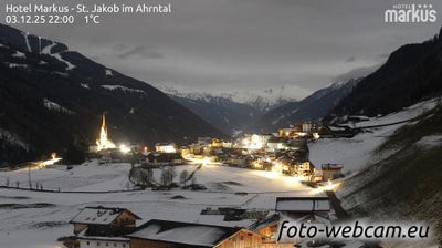 immagine della webcam nei dintorni di Valle Aurina: webcam San Giovanni in val Aurina