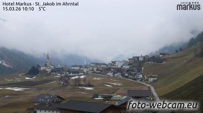immagine della webcam nei dintorni di Campo Tures: webcam San Giovanni in val Aurina